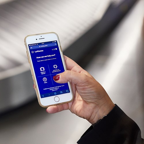 SITA helps Lufthansa Group deliver contactless, mobile way to report and track delayed baggage