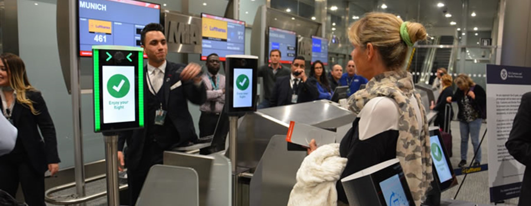 Now boarding from MIA: facial recognition departures